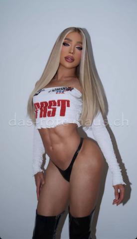 Trans Party Sperma hart und milchig